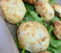 Шампиньоны, запеченные с сыром
