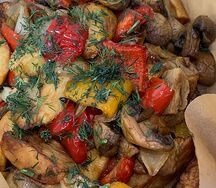 Жаркое с грибами