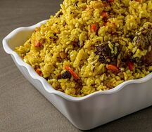 Плов с говядиной