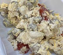 Салат Курица с грибами