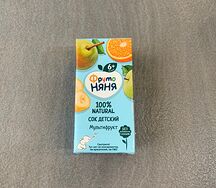 Сок Фруто няня