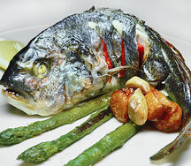 Дорадо запеченная