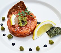 Тартар из семги