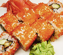 Калифорния с угрем