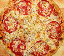 Пицца с курицей