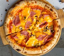 Пицца Ветчина и грибы