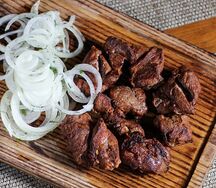 Шашлык из баранины (ассорти)