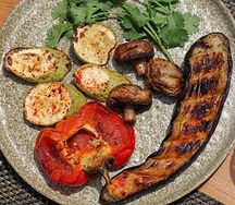 Овощи на мангале