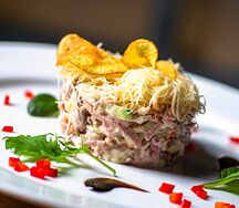 Салат Три мяса