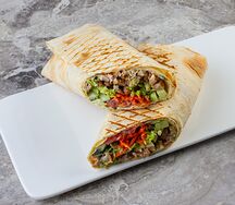 Шаурма сырная с курицей