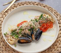С морепродуктами
