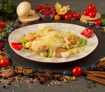 Цезарь с курицей