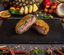 Японский бургер с крабом