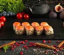 Запеченный с курицей