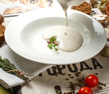 Крем-суп с шампиньонами