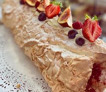 Меренговый рулет