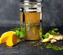 Имбирный с цитрусами и мёдом