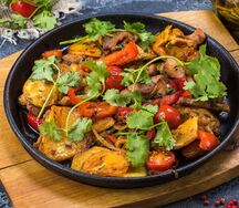 Домашнее жаркое с телятиной