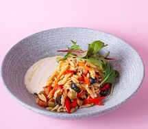 Орзо с овощами