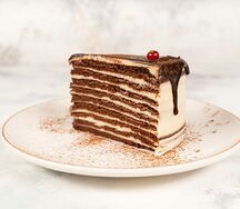 Шоколадный медовик