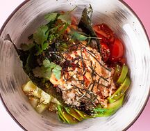 Поке с лангустинами