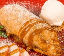 Венский штрудель с вишней