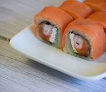 Ролл Филадельфия с креветкой