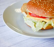 Бургер с курицей