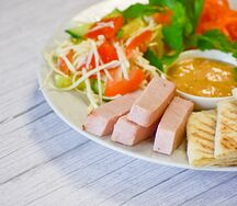 Открытая со свининой