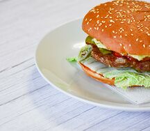 Бургер острый