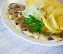 Селедка с картошкой