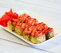 Ролл опаленный с креветкой