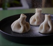 Хинкали вишня