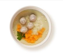 Суп с фрикадельками