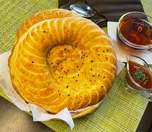 Лепёшка тандырная с кунжутом