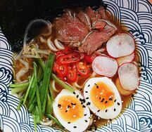 Рамен с говядиной