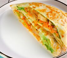 Блин со свининой