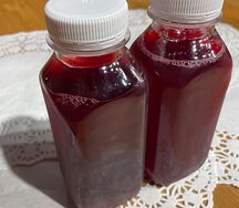 Морс черная смородина собственного производства