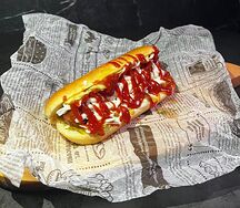 Классический куриный хот-дог