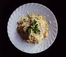 Паста Феттуччине Карбонара
