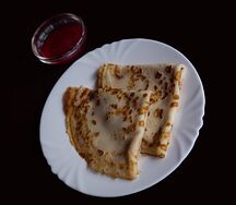 Блинчики с сиропом