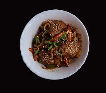 Wok с куриным филе