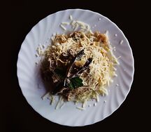 Паста Феттуччине с морепродуктами