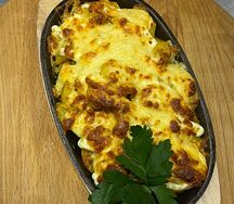 Мясо по-венециански с куриным филе