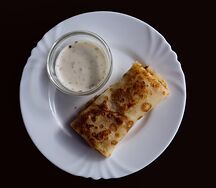 Блинчик с мясом