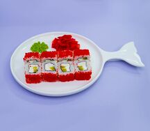 Ролл со снежным крабом и дайконом