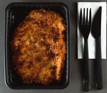 Шницель из куриного филе