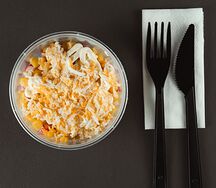 Салат с крабовыми палочками