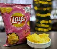 Чипсы Lays с крабом