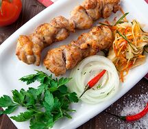 Шашлык из курицы